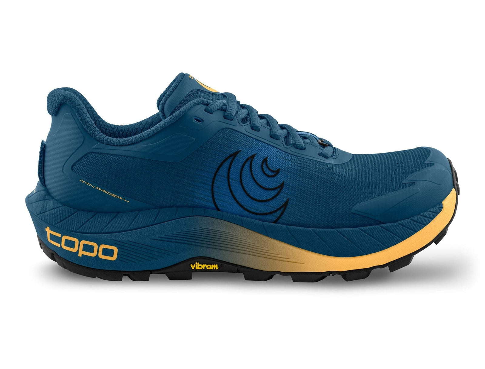 Topo Men's MTN Racer 4 Trail Running Shoes Navy/Orange US 8