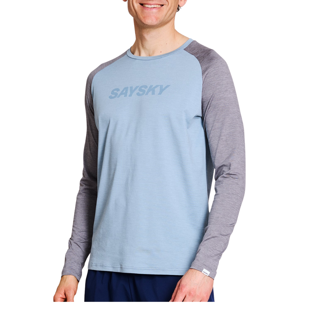 SAYSKY Men's Logo Pace Long Sleeve