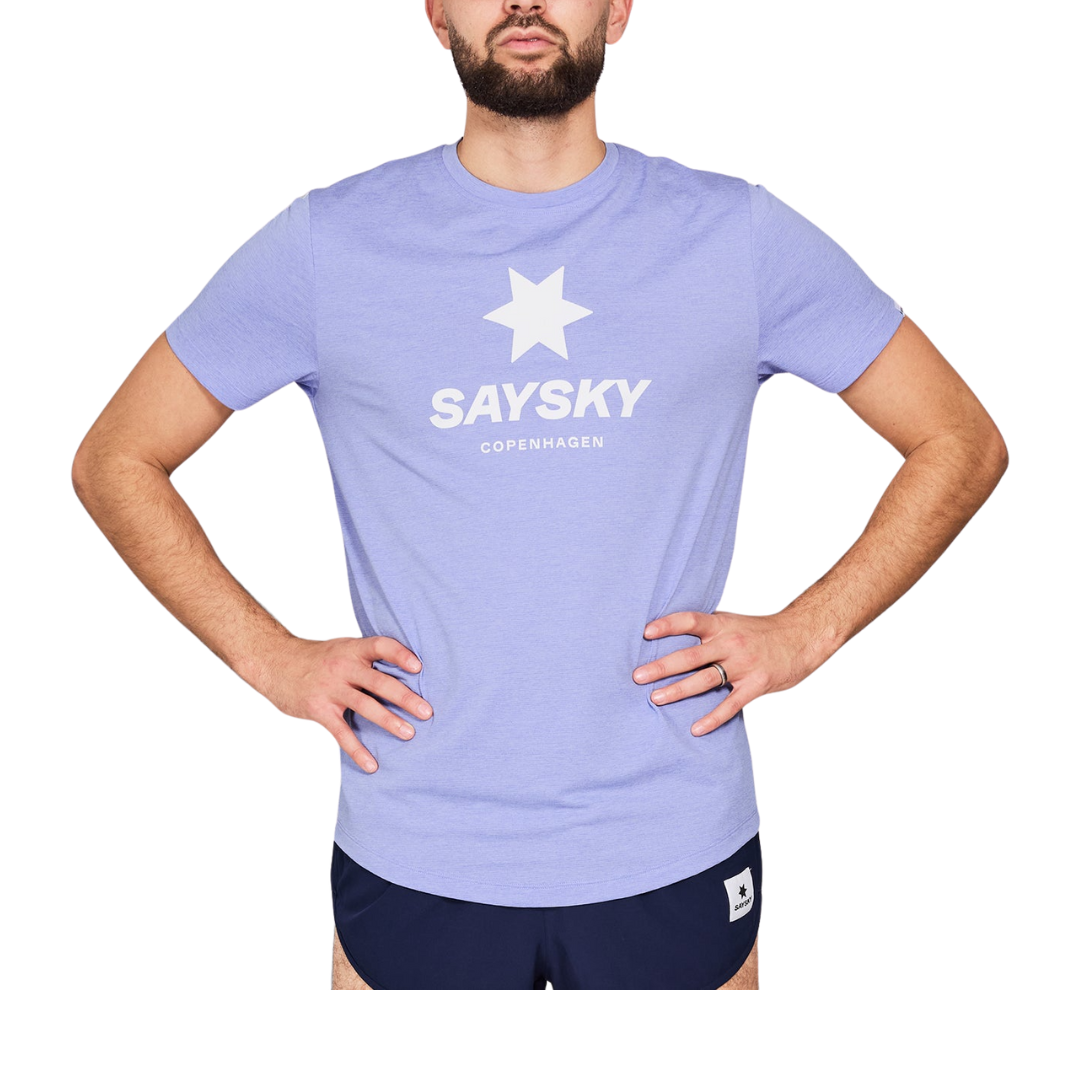 SAYSKY Men's Logo Combat T-Shirt