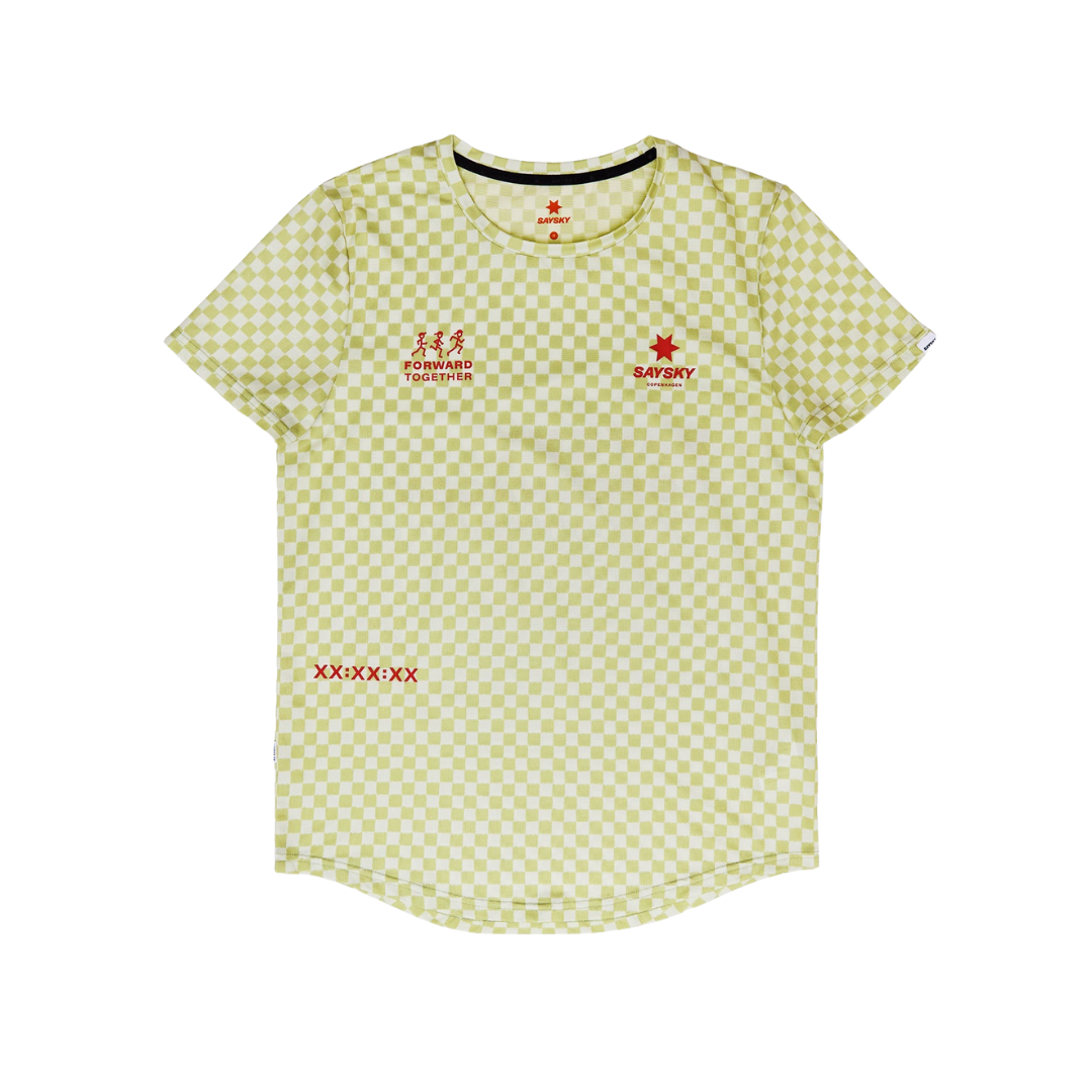 SAYSKY Men's Checker Combat T-Shirt