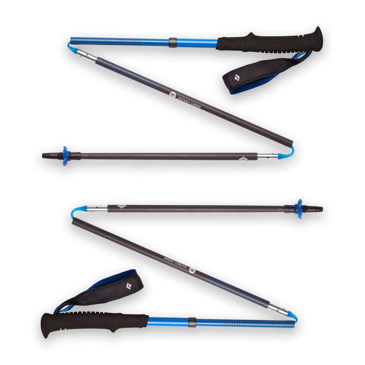 Black Diamond Distance Carbon Z Trekking Poles 2022 Ultra Blue 110cm 