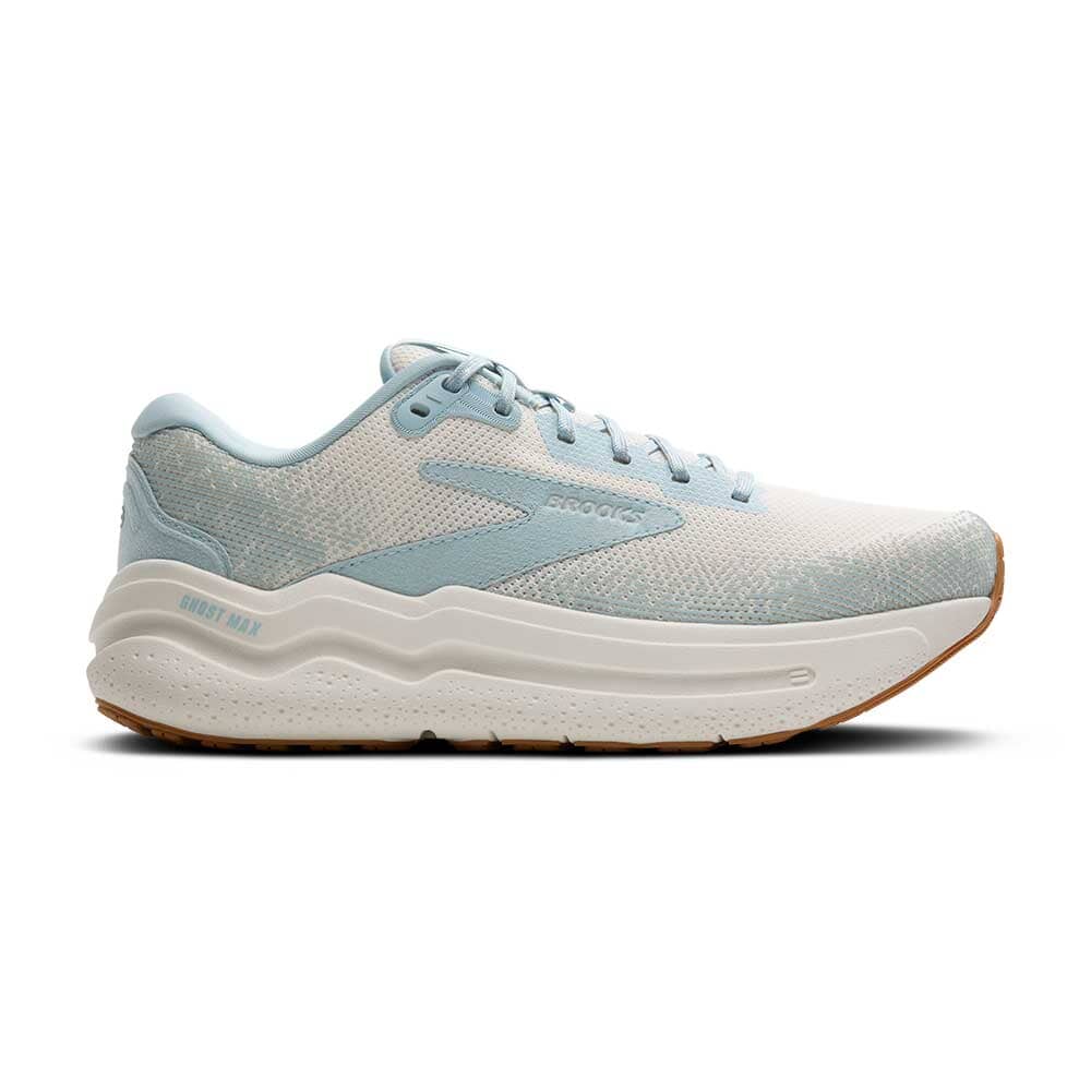 Brooks Women's Ghost Max 2 Road Running Shoes Coconut Milk/Winter Sky Medium (B) US 7.5