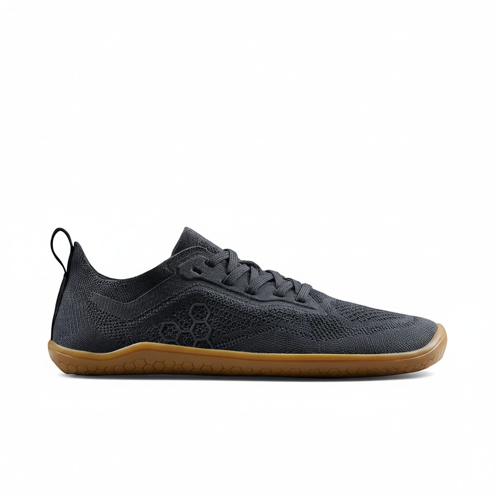 Vivobarefoot Primus Lite Knit Natural Womens Barefoot Shoes Eclipse US 6 EU 37 