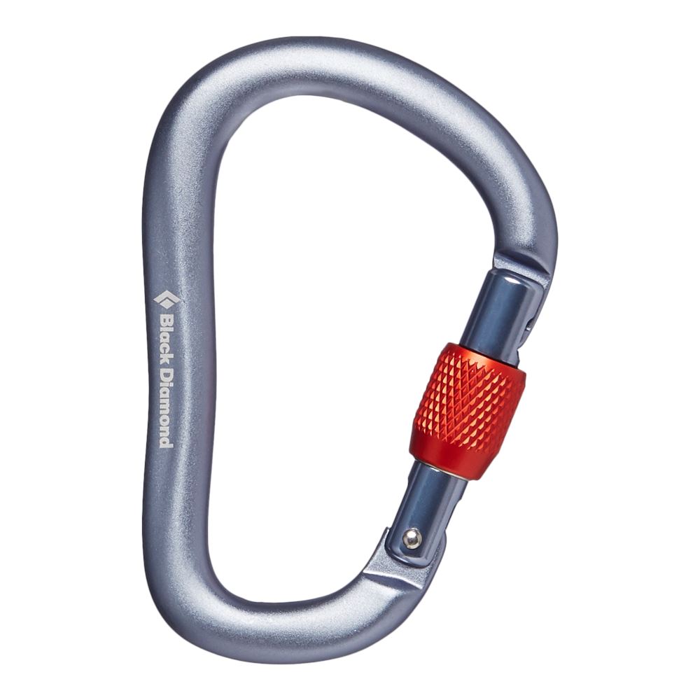 Black Diamond RockLock Screwgate Carabiner Gray 1pc 