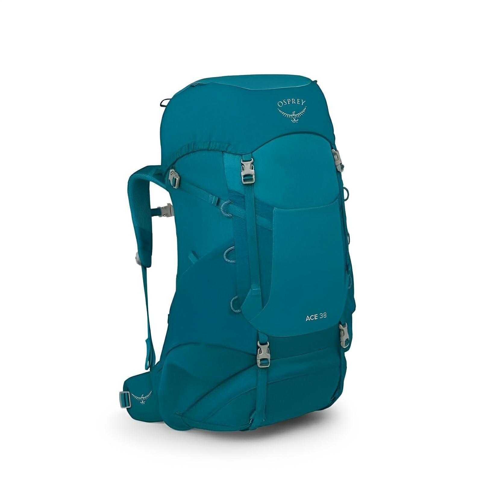 Osprey Ace 38 Kid's Backpack (2025) Blue Spikemoss/Deep Peyto 