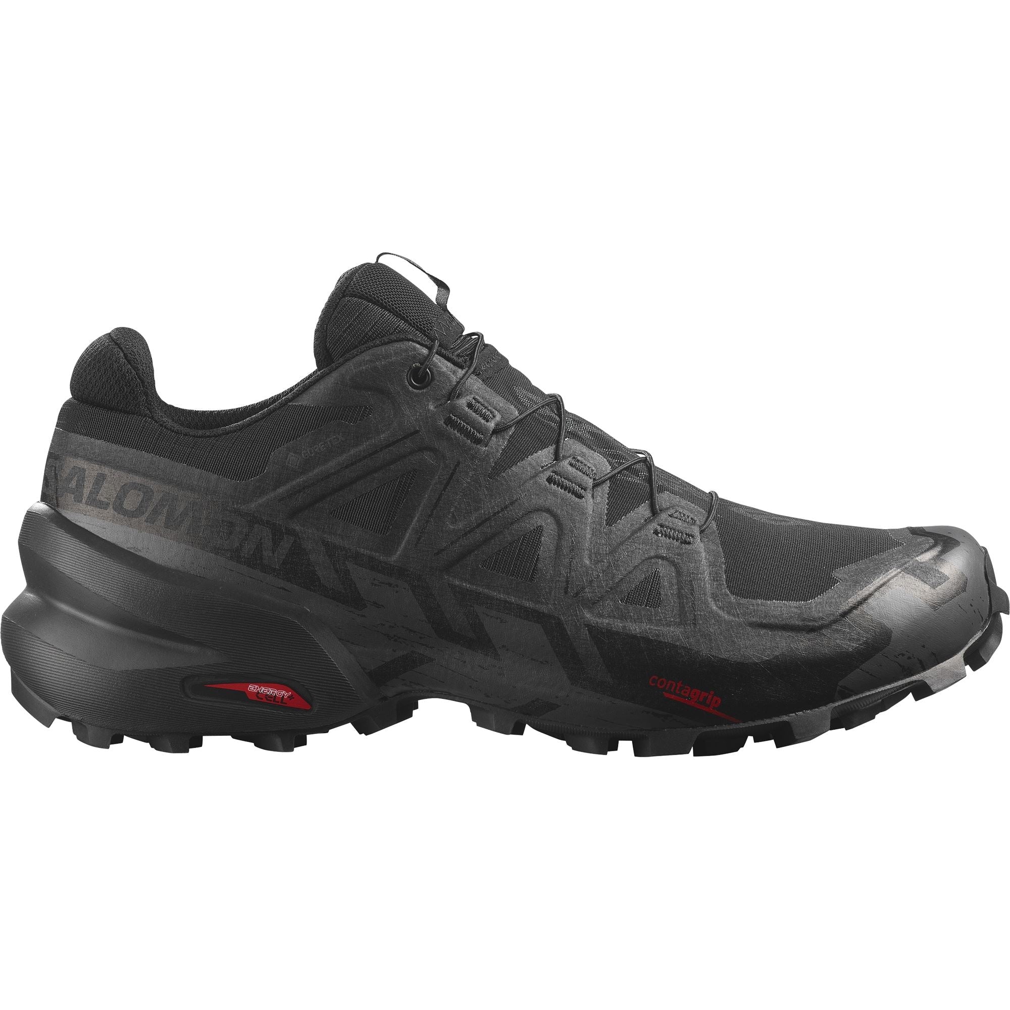 Salomon Speedcross 6 GTX Men's Trail Running Shoes Black/Black/Phantom US 9 