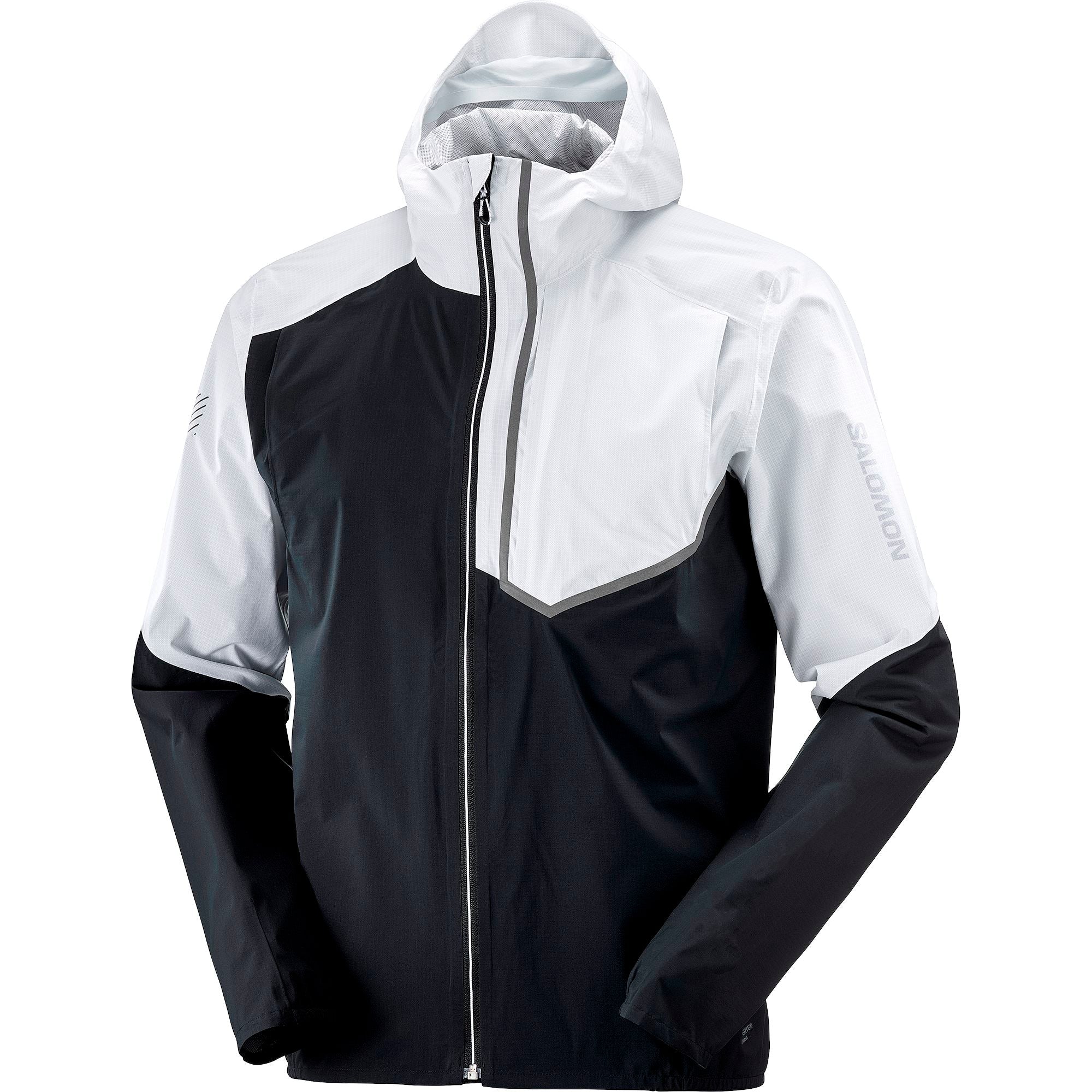 Salomon Bonatti Trail Men's Shell Jacket Deep Black/White M 