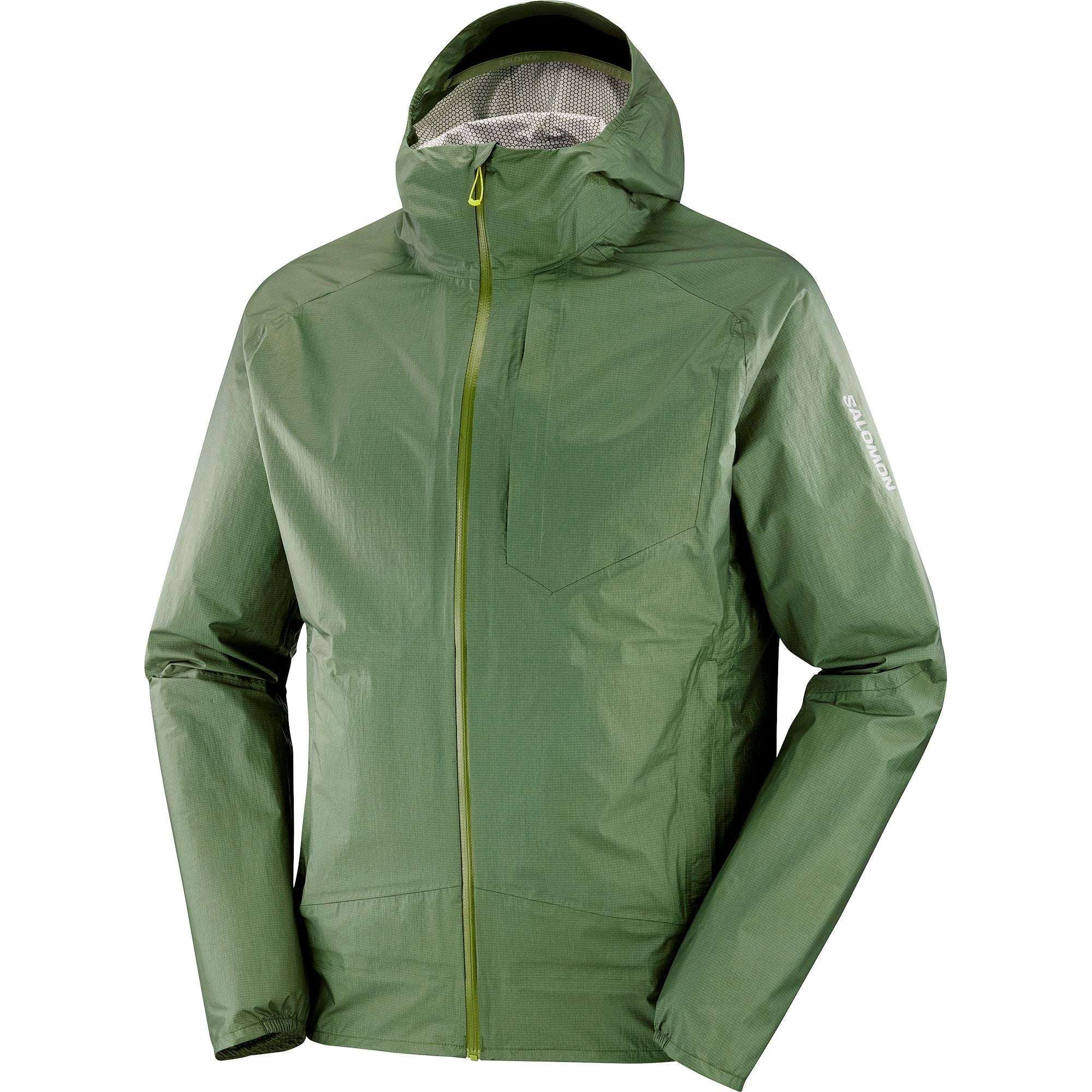 Salomon Bonatti Waterproof Men's Shell Jacket Deep Lichen Green M 