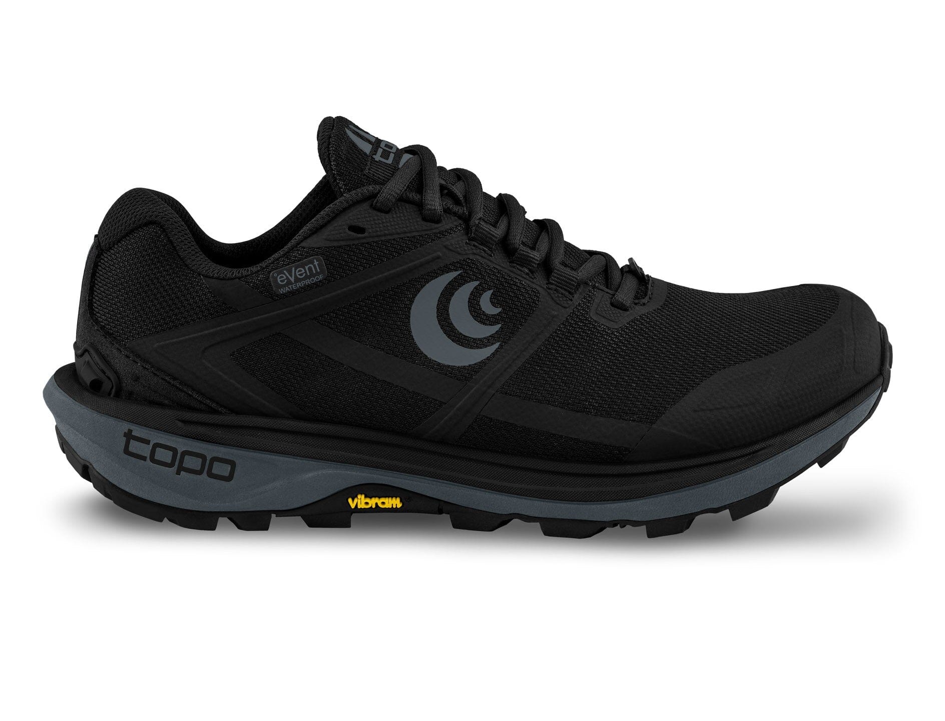 Topo Men's Terraventure 4 WP Shoes Black/Charcoal US 9 