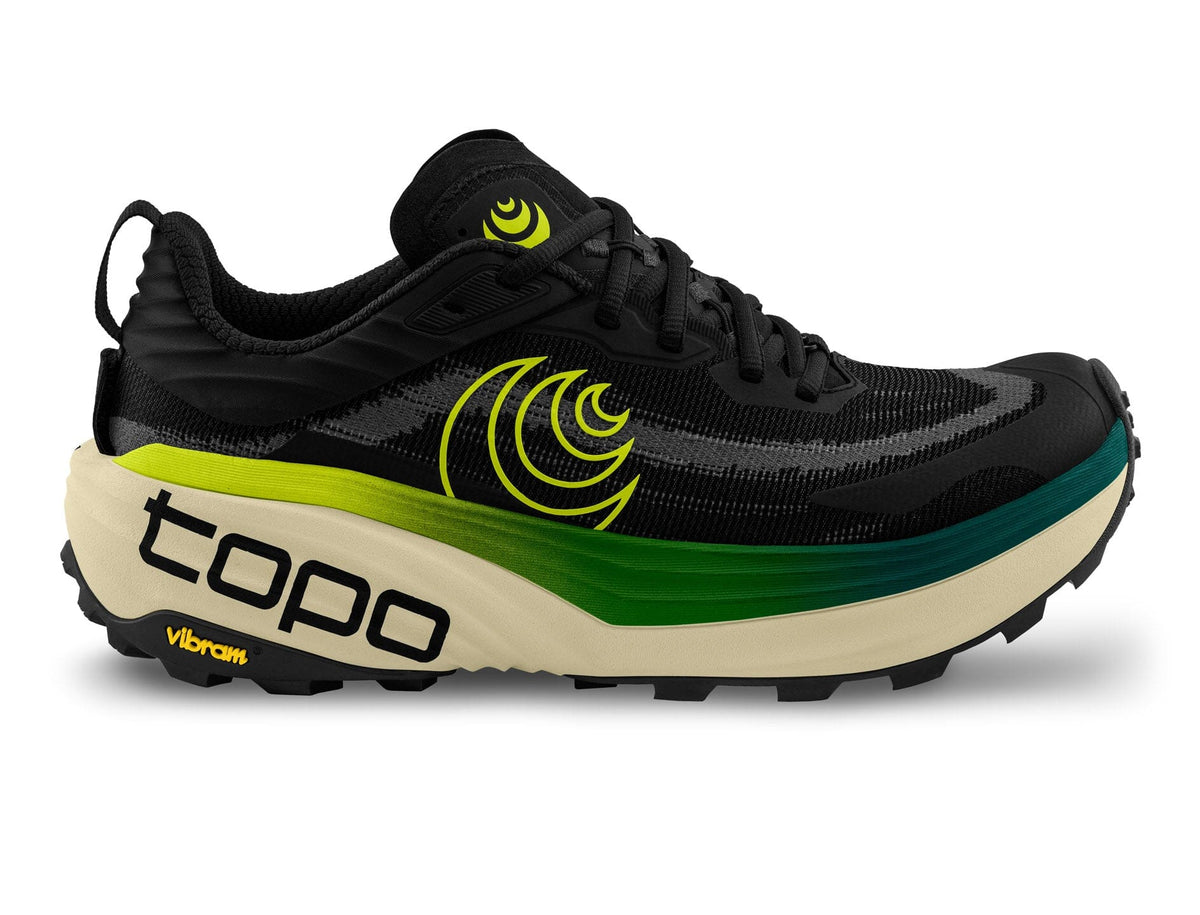 Topo Men's Visa Trail Running Shoes Black/Lime US 8 