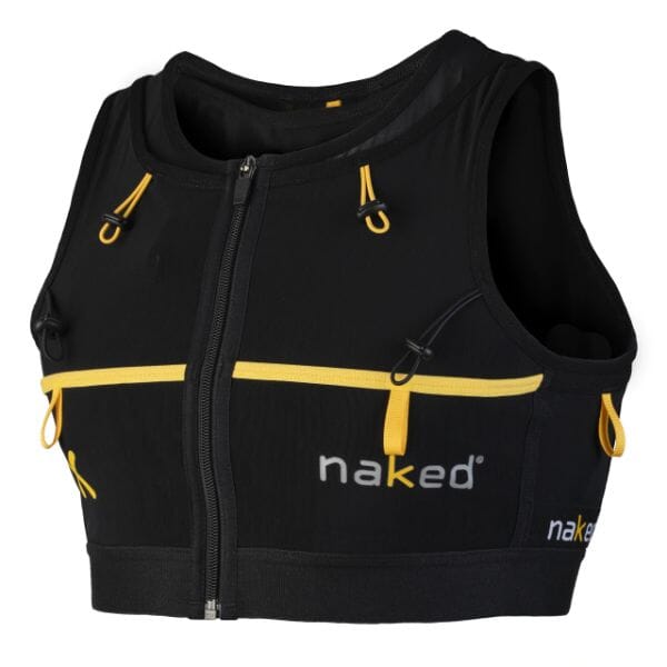 Naked Men&#39;s High Capacity Running Vest Black Size 3 - 36 in / 91.5 cm 