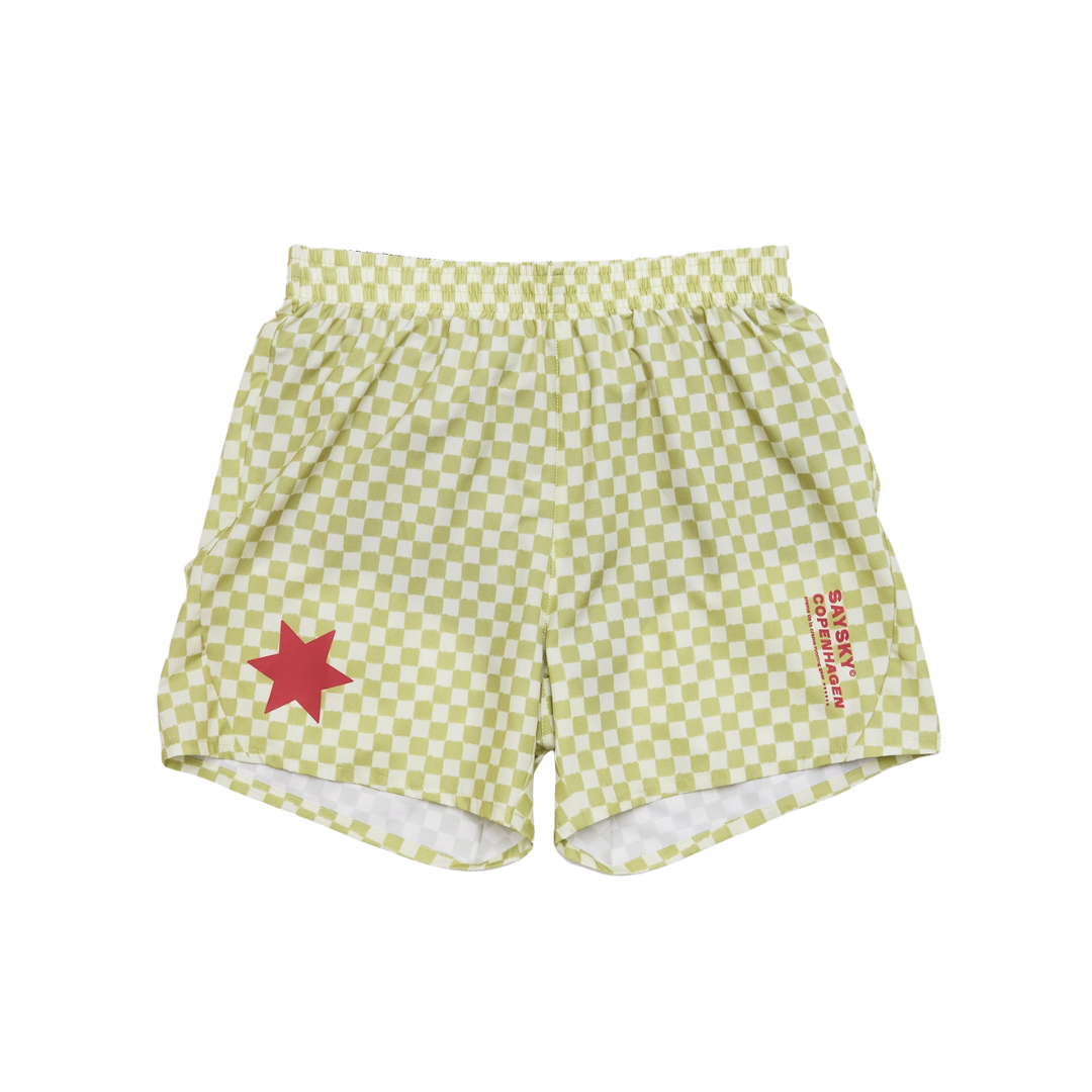 SAYSKY Men's Checker Pace Short 5"