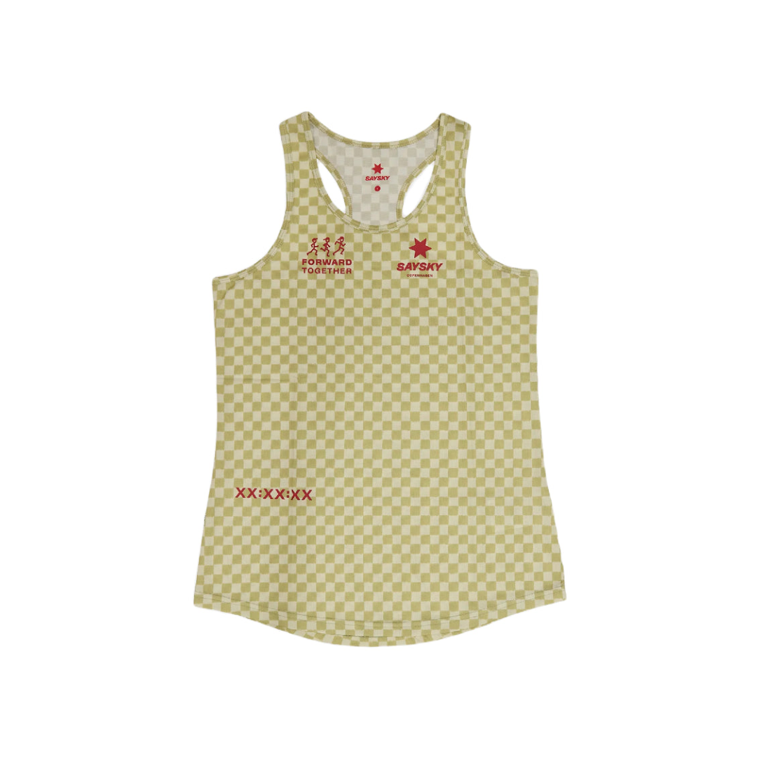 SAYSKY Women's Checker Combat Singlet