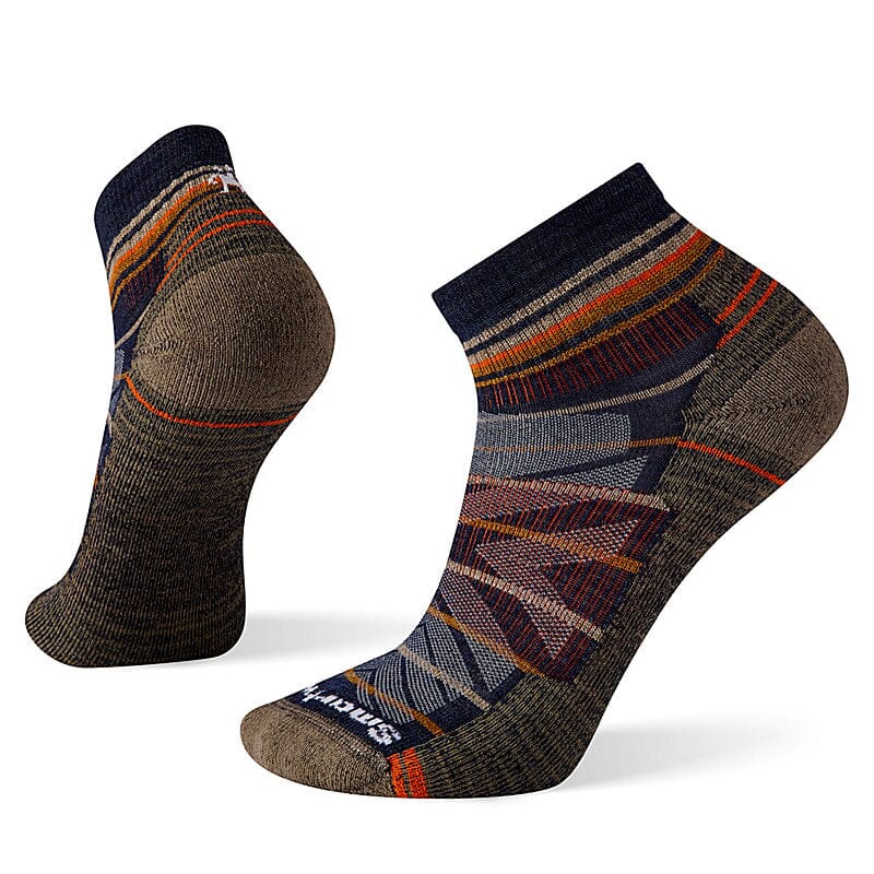 Smartwool Hike Light Cushion Pattern Ankle Socks Deep Navy 092 M 