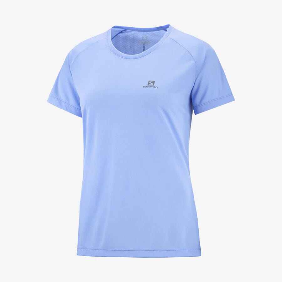 Salomon Cross Rebel SS Tee Women's Provence/Nautical Blue XS 